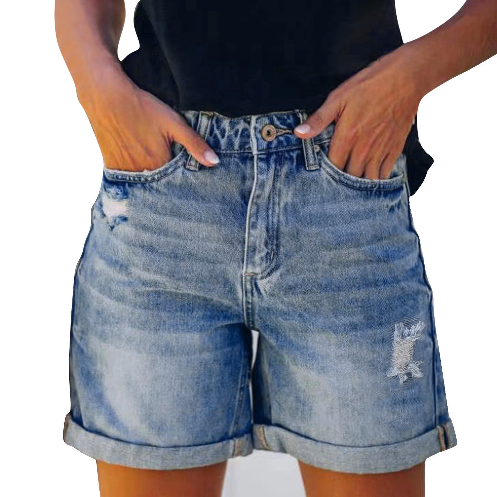 Tiqkatyck Jeans for Women, Women Summer Pants Sexy Jeans High Waist ...