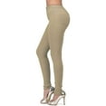 thumbnail image 1 of Tiqkatyck Jeans for Women, Womens Fashion High Rise High Waisted Jean Stretchy Straight-Leg Jean for Women Jeans Khaki 2XL XXL, 1 of 4