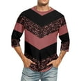 Tiqkatyck Mens TShirts Clearance, Men's 3/4 Sleeve Shirt Sports Casual