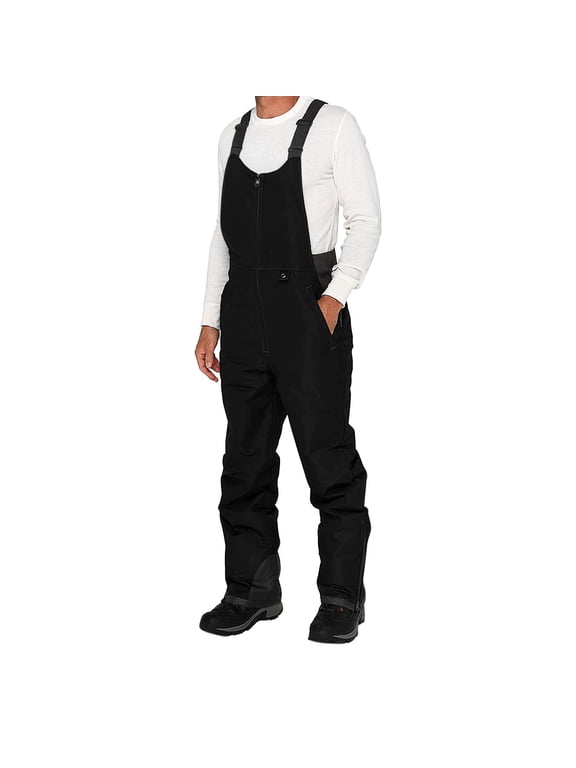 Mens Winter Coats Clearance Snow Fashion Waterproof Men's Work Clothes Slim Straight Leg Pants Mens Gifts Adult Onsie Black