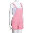 thumbnail image 1 of Tiqkatyck Overalls for Women, Women Loose Denim Bib Ripped Overalls Jeans Jumpsuits for Women, Romper for Women Pink S, 1 of 7