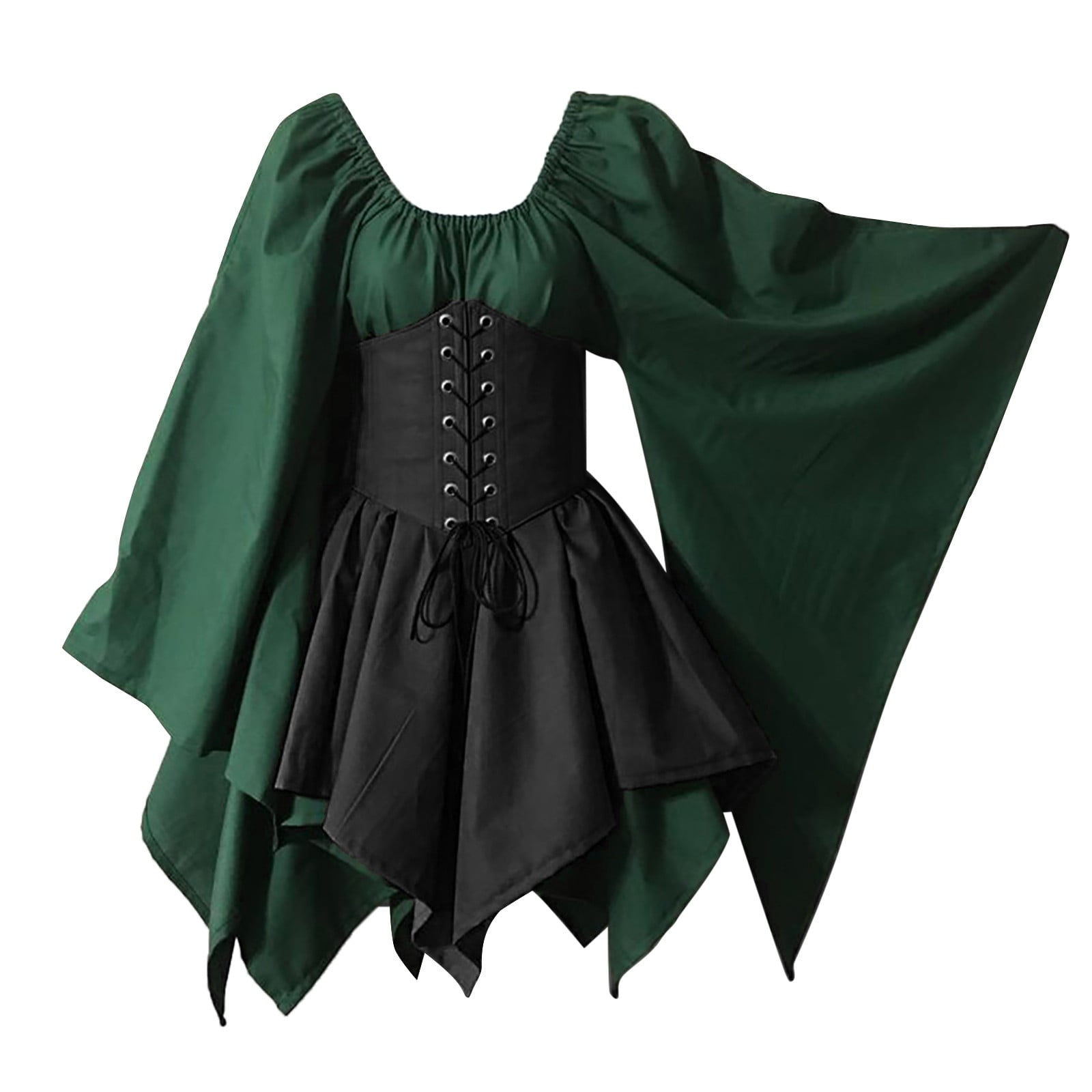 Tiqkatyck Renaissance Costume Women, Medieval Costume for Womens ...
