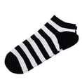 thumbnail image 1 of Tiqkatyck No Show Socks Clearance, 1 Pair Women and Men Comfortable Stripe Cotton Sock Slippers Short Ankle Socks B Compression Socks for Women Crew Socks for Women No Show Socks Womens B One Size, 1 of 3
