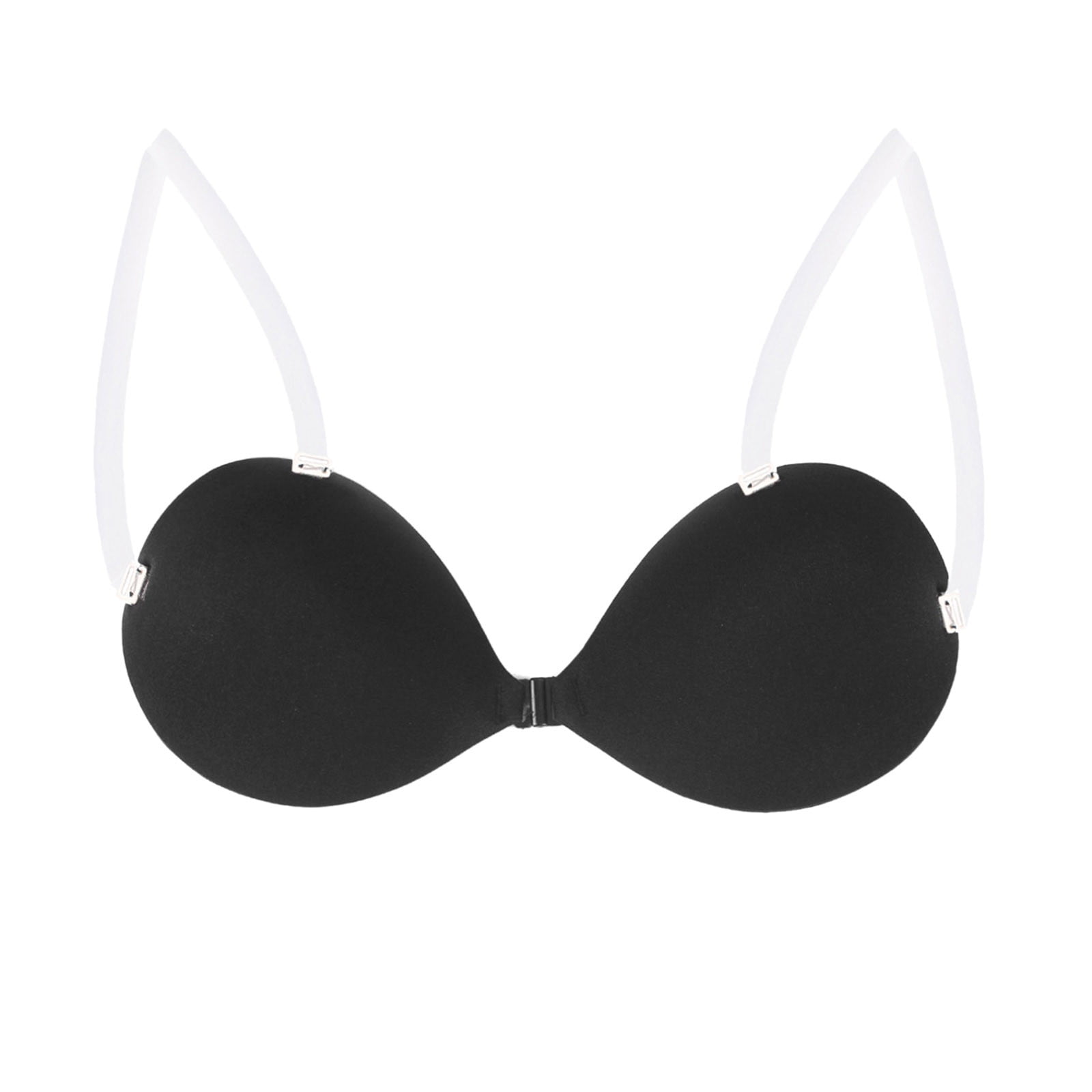 Tiqkatyck Sticky Bra Sticky Bra Push Up Backless Self Adhesive for Women Lift Up with Nipple