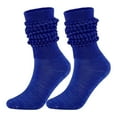 thumbnail image 1 of Tiqkatyck Compression Socks Clearance, Medium High Tube Bubble Socks Fashion and Versatile Socks Men and Women Casual Warm Socks Compression Socks for Women Blue One Size, 1 of 3