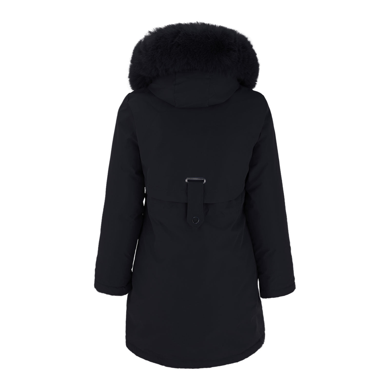 Tiqkatyck Trench Coat on Sale, Women's Winter Jacket Hooded