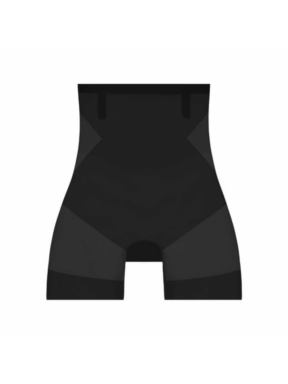 Women's Panties Clearance, Ultra Slim Hip Lift Panties for Women Summer High Waist Seamless Ice Silk , Womens Underwear, Women Alluring G String Thongs Black
