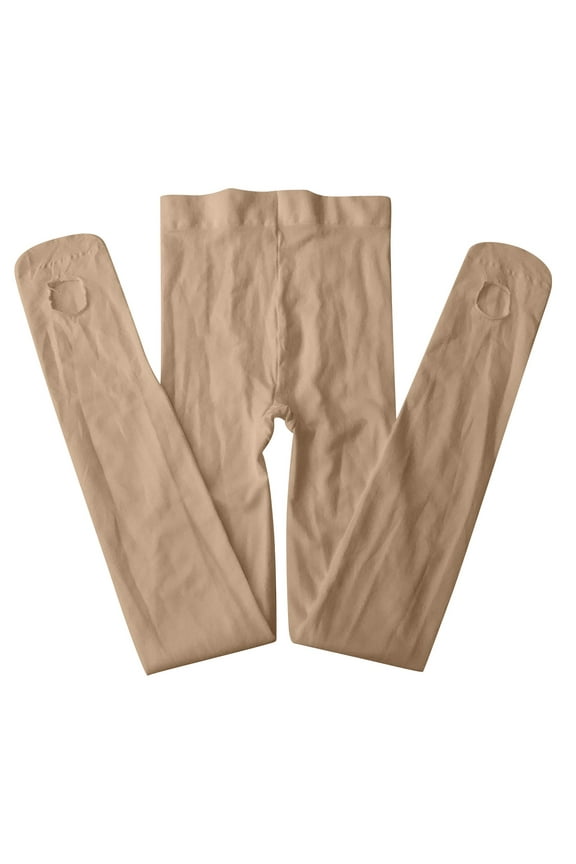 Womens Tights Clearance, 1 Pair Convertible Ultra Soft Ballet Pantyhose Tights Dance Stocking Tights Transition for Girls Women Compression Socks for Women Beige XL