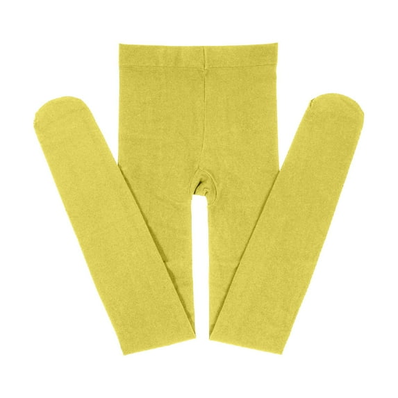 Tiqkatyck Womens Tights Clearance, 22 Colors Autumn Winter Women Stockings Pantyhose Female Warm Leggings Tights Seamless Pantyhose Compression Socks for Women Yellow One Size