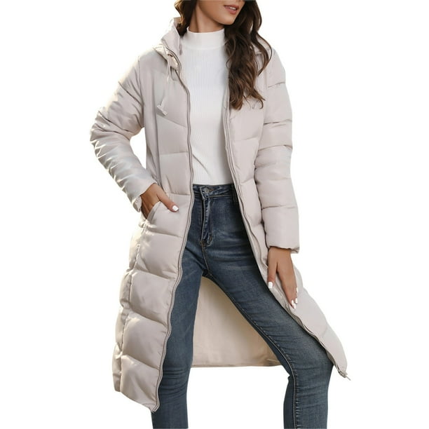 Tiqkatyck Womens Winter Coats, Women's Winter Warm Packable Down