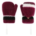thumbnail image 1 of Tiqkatyck Work Gloves Clearance Laptop Women Usb Heated Mitten Full&Half Finger Winter Warm Knit Hand Gloves Winter Gloves Red, 1 of 9