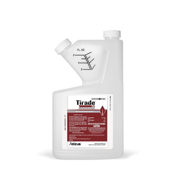 Tirade CS Insecticide (16 oz) Time-Released Indoor & Outdoor Pest Control for Ants, Flies, Fleas, Mosquitoes and More 6% Cyfluthrin Liquid Concentrate by Atticus
