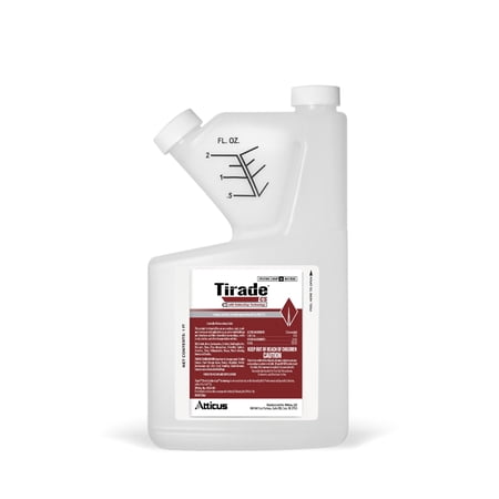Tirade CS Insecticide (16 oz) Time-Released Indoor & Outdoor Pest Control for Ants, Flies, Fleas, Mosquitoes and More – 6% Cyfluthrin Liquid Concentrate by Atticus