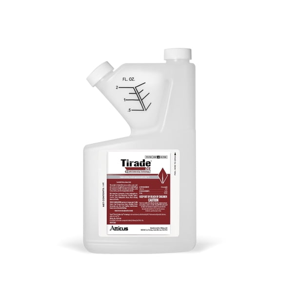 Tirade CS Insecticide (16 oz) Time-Released Indoor & Outdoor Pest Control for Ants, Flies, Fleas, Mosquitoes and More 6% Cyfluthrin Liquid Concentrate by Atticus