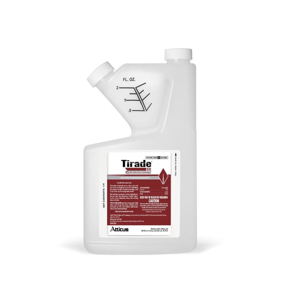 Tirade CS Insecticide (16 oz) Time-Released Indoor & Outdoor Pest Control for Ants, Flies, Fleas, Mosquitoes and More  6% Cyfluthrin Liquid Concentrate by Atticus