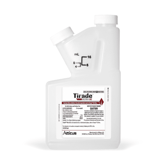 Tirade Ultra SC Insecticide (240 ml) by Atticus - (Compare to Tempo Ultra SC) - Beta-Cyfluthrin Pest Control for Indoor and Outdoor Use