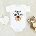 thumbnail image 1 of Tiramisu Baby Clothing - Sweeter Than Tiramisu Baby Clothes - Sweets Lover Clothes - Cute Baby Clothes, 1 of 4