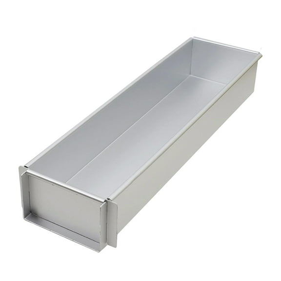 Tiramisu Maker Mold Heat Resistant Aluminum Alloy Rectangular Cake Pan Kitchen Tool For Dessert Preparation