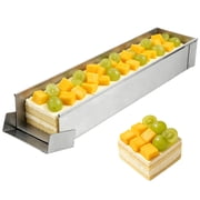 Rectangular Tiramisu Mould with Removable Side Panel