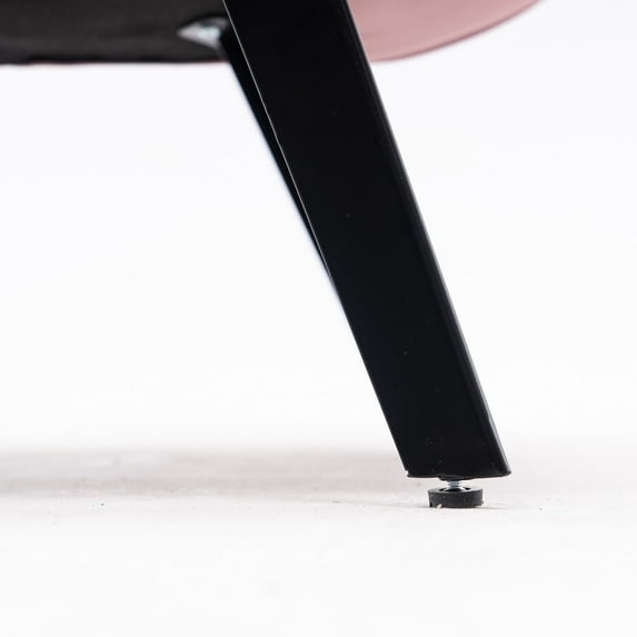 TiramisuBest Modern Soft Velvet Material Accent Chair Pink