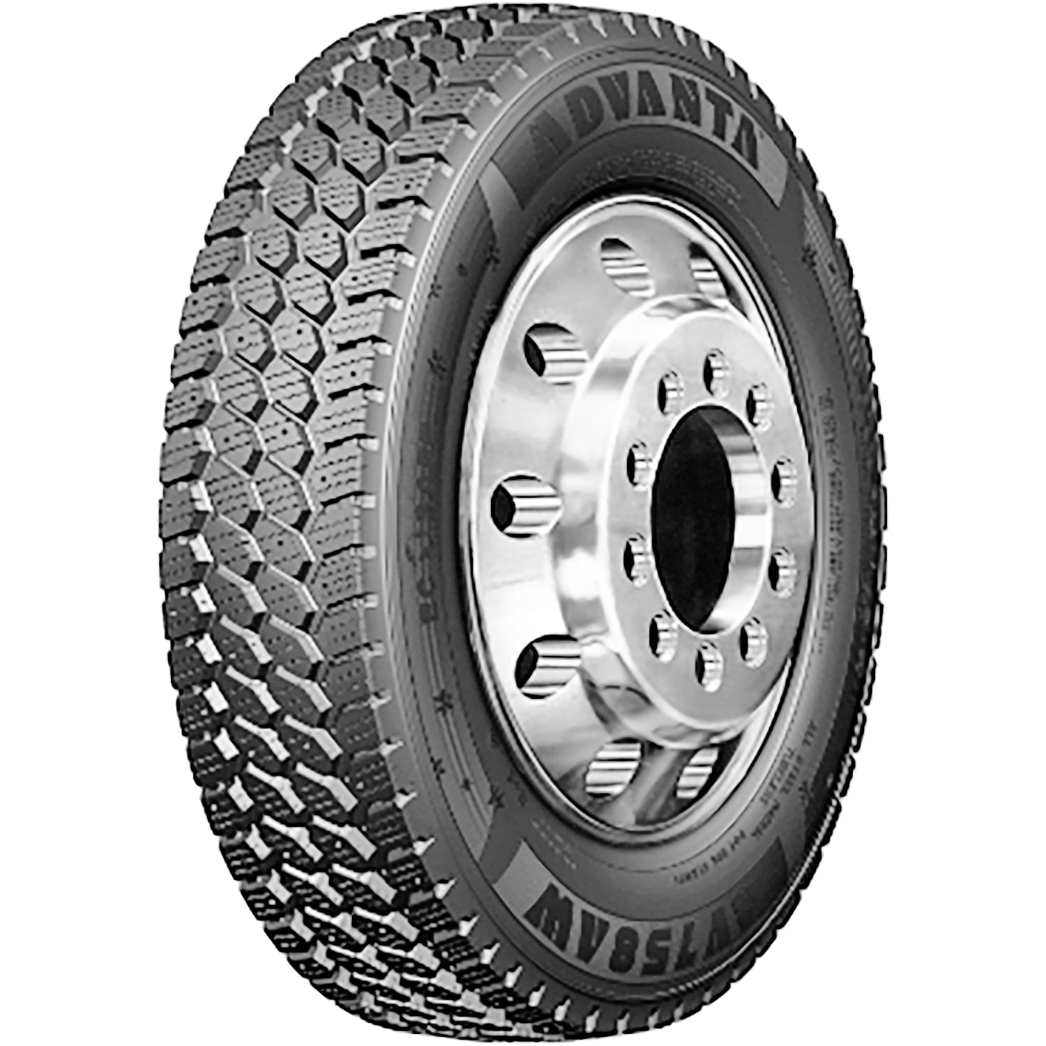 Argus Advanta AV758AW 225/70R19.5 130/128N H 16 Ply Drive Commercial ...