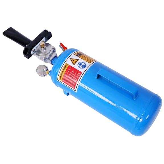 Tire Bead Seater 1.8Gal/7L Air Bead Blaster 120PSI Handheld Bazooka Portable Inflator 85-116 PSI