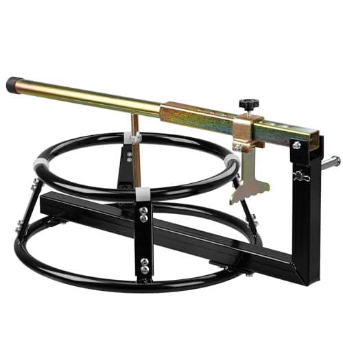 Tire Change Stand for 16in to 21in Tires Motorcycle Dirt Bike Bead Breaker Mount, Black