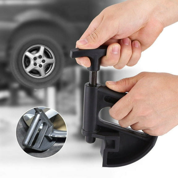 Tire Changer Tire Bead Clamp Drop Center Tool Small Universal Rim Clamp Drop Center Bead Press Tool-Universal Auto Tire Changer Parts Tire,Maintain Auxiliary Tool (Black)