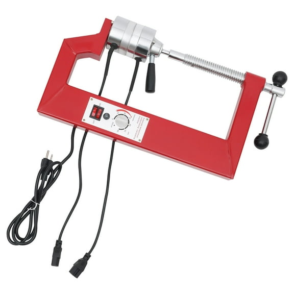 Tire Changer Changing Machine, Large-Capacity C-Frame for Vertical & Horizontal Repairs, Cures Patch & Plug Simultaneously, Energy-Efficient Design