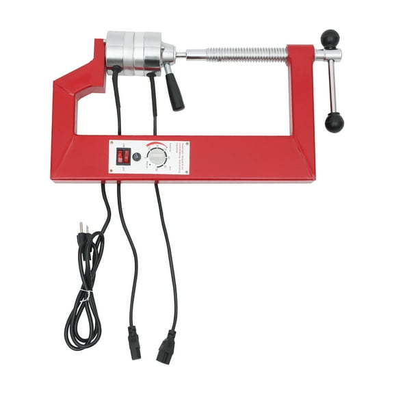 Tire Changer Machine, One-Man Operation, Vulcanizing Repair for Tread, Shoulder, and Sidewall, Adjustable C-Frame, Efficient Heating Elements