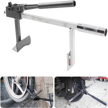 Manual Portable Hand Tire Changer & Bead Breaker Tool – Red, Steel, SF4734