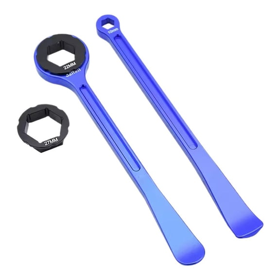 Tire Changing Lever Tool Spoon Repair Kit Motorcycle Bike Rim Protector Lot Y5