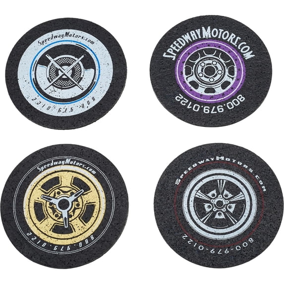 Tire Coaster Set