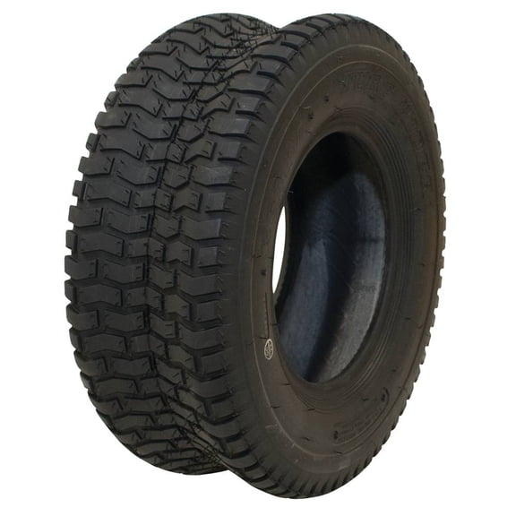 Tire Compatible with John Deere 200 300 400 Series Snapper Craftsman Husqvarna Riding Mower 4-Ply 620 lbs Max Load 28 PSI Broad Shoulder Stens 23061070 Tubeless Turf Rider 16x6.50-8