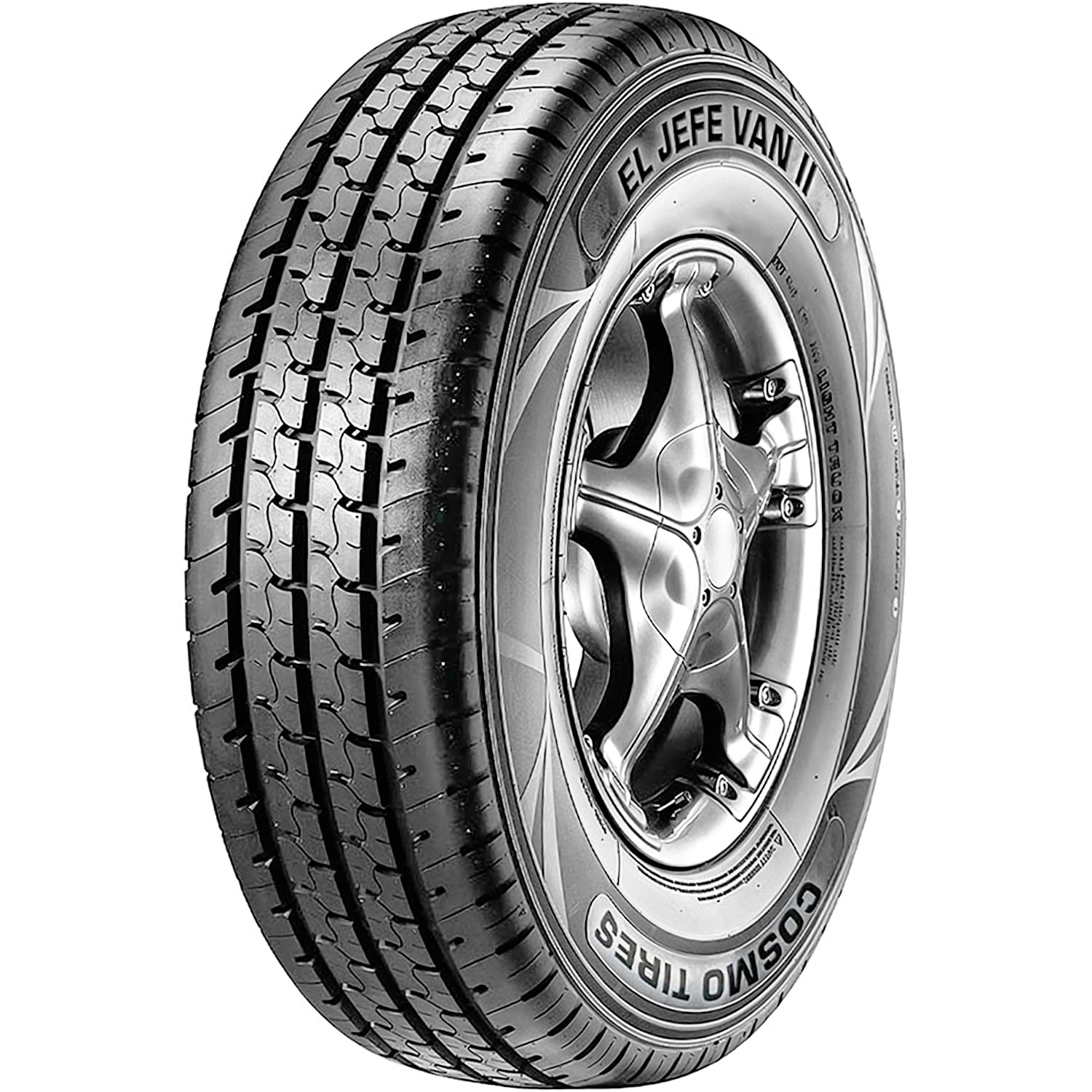 Tire Cosmo El Jefe VAN II 195R14 Load D 8 Ply Van Commercial