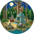thumbnail image 1 of Tire Cover Central Bear Heist Spare Tire Cover Black Vinyl(Select Size/Camera in Menu) 255/70r18, 1 of 4