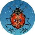 thumbnail image 1 of Tire Cover Central Yoga Bug Black Vinyl (Select Size/Camera in Menu) 235/80r16, 1 of 4