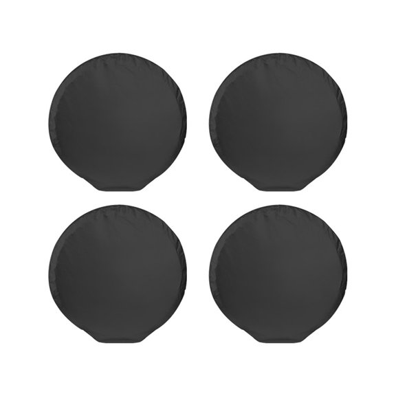Tire Covers with Stable Blow Hooks Vehicle Tire Protections Outdoor Tire Shielding Protective Wheel Skin Vehicle Spare