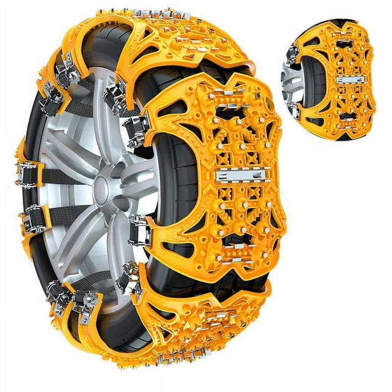 Tire Crawler Type Snow Chain Ice Breaking Anti-skid Emergency Car Off-road  Vehicle Suv General Car Tire Steel Plate Snow Chain - Snow Chains 