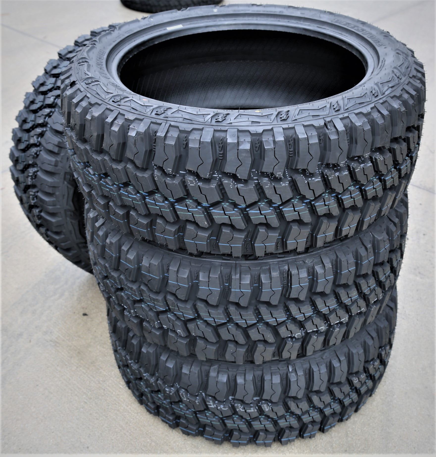Tire Deestone Mud Clawer R408 LT 33X12.50R20 Load F 12 Ply MT M/T Mud