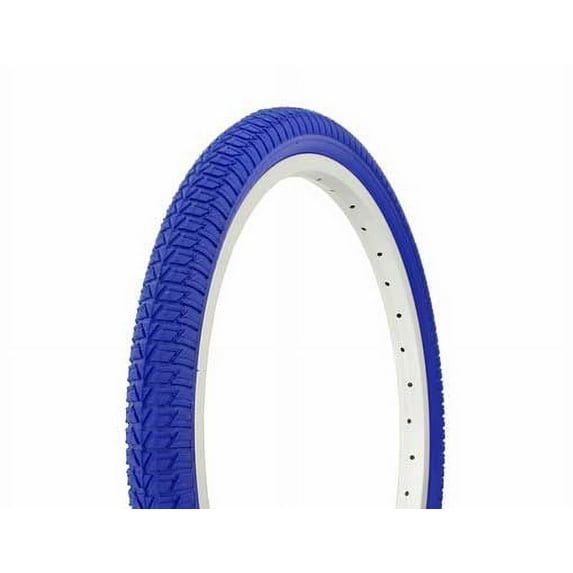 Tire Duro 20" x 1.75" Blue/Blue Side Wall. bike tire, lowrider bike tire, lowrider bicycle tire, bmx bike tire,chopper bike tire