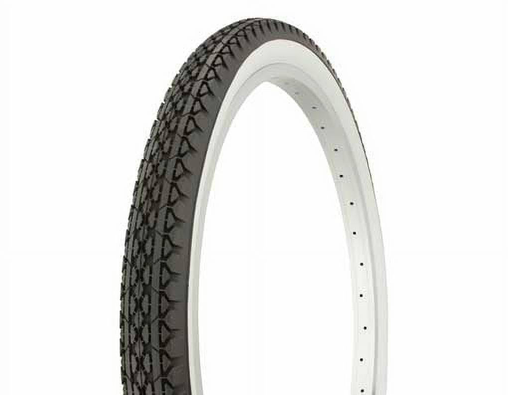 Tire Duro 24" x 2.125" Black/White Side Wall HF-133. beach cruiser bike tire, cruiser bike tire, chopper bike tire
