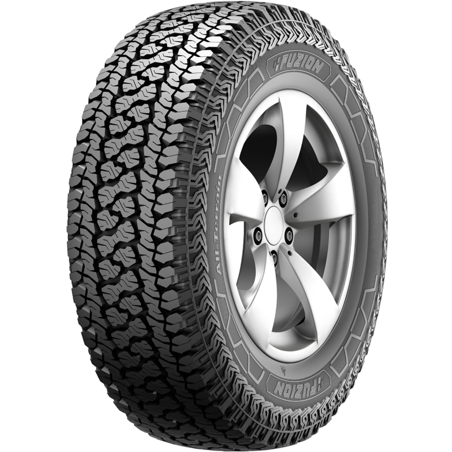 Tire Fuzion A/T LT 245/75R17 Load E 10 Ply AT All Terrain Simolary simolary.com