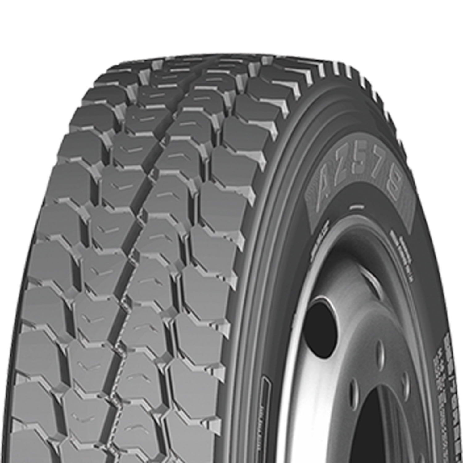 Goodride AZ579 255/70R22.5 140/137M H 16 Ply All Position Commercial ...
