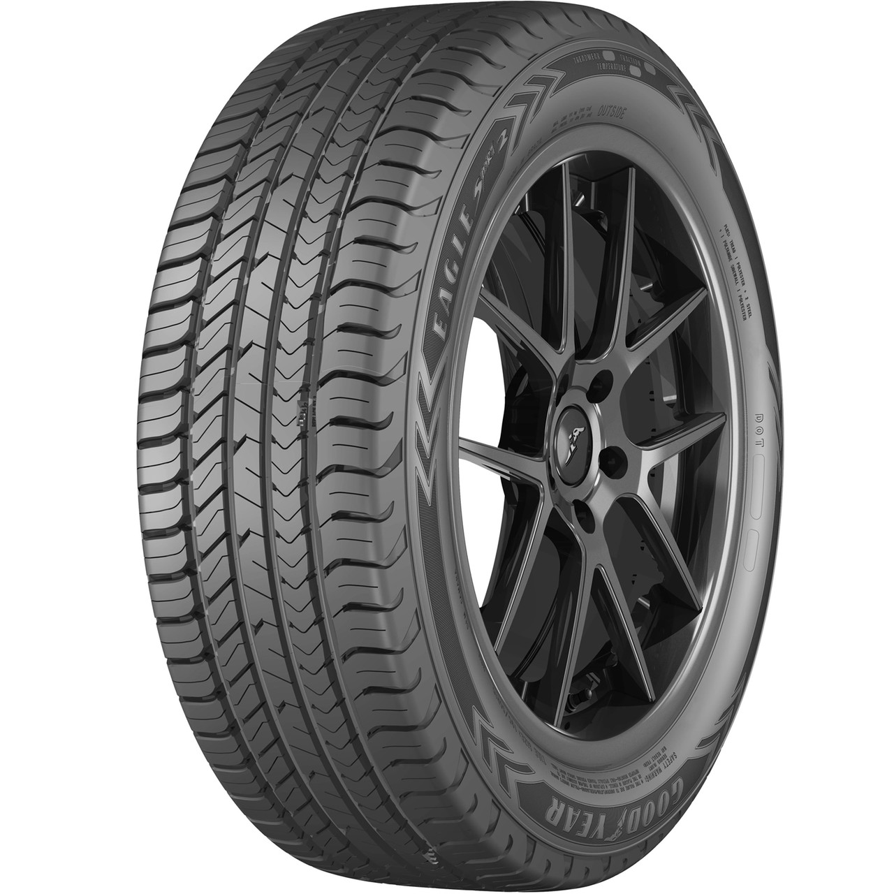 Goodyear Eagle GT II 305/50R20 120 H Tire - Walmart.com