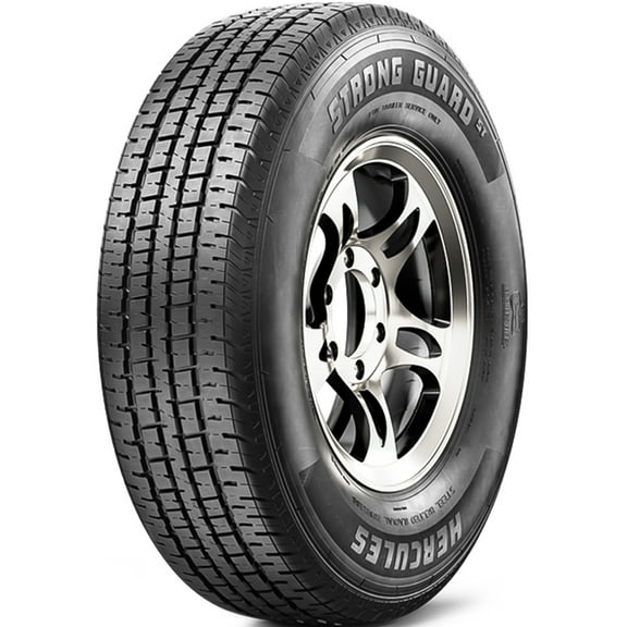 Hercules Strong Guard ST Steel Belted ST205/75R15 205/75R15 107/102N D 8 Ply Trailer Tire