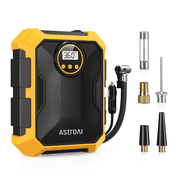Tire Inflator 100 PSI, Car Tire Air Pump, Portable Air Compressor for Tires, Yellow, for Gift