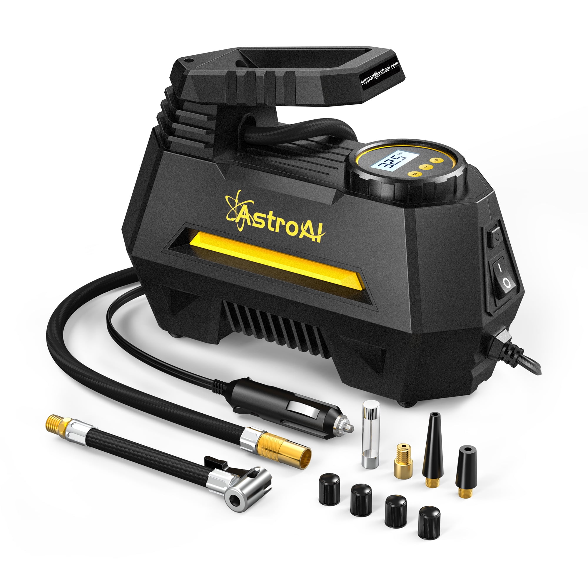 AstroAI Portable Air Compressor Pump 100 PSI, Yellow Color