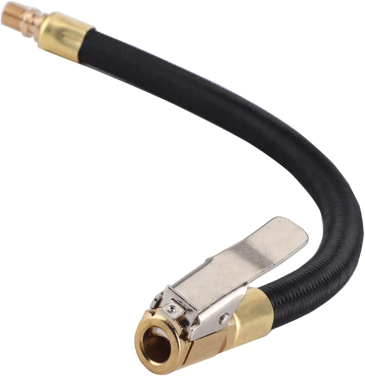 Tire Inflator Extension Tube Tyre Pump Quick Inflation Chuck Adapter ...