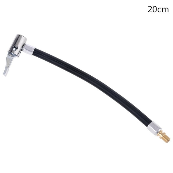Tire Inflator Hose Adapter Locking Air Chuck Twist-on with Standard Fine Thread